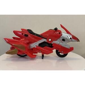 Power Rangers-Wild Force-Red-Savage Motorcycle-Silver-2001 Vehicle Accessory